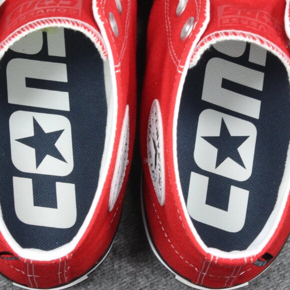 CONVERSE CTAS PRO Skate Mid Top Canvas Memory Foam Red Men's Shoes Size 1 - Picture 11 of 12